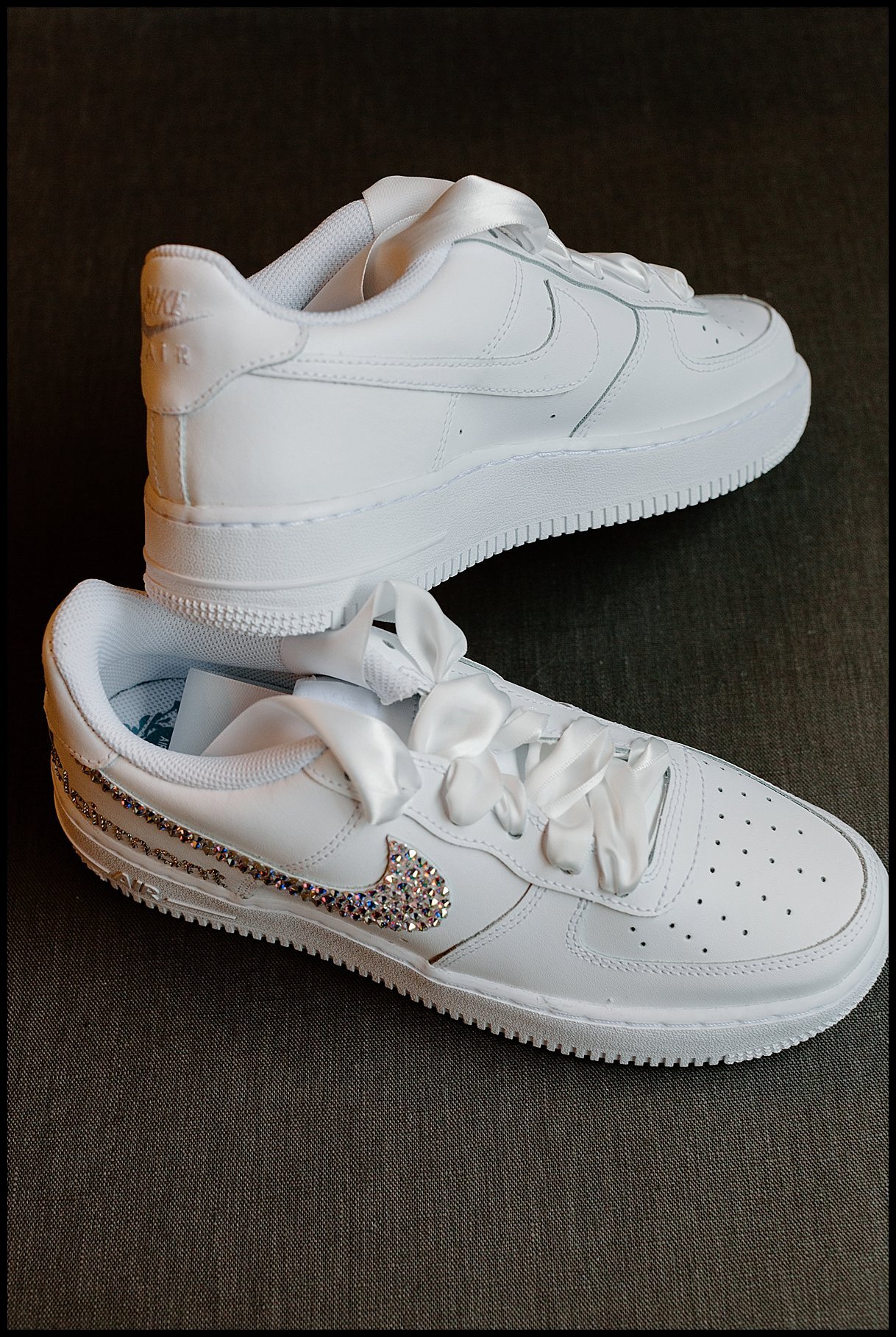  custom Nike bridal shoes.  