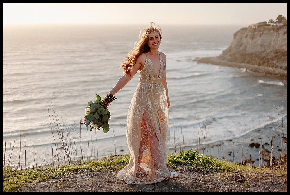  Beach cliffs bridal inspiration 
